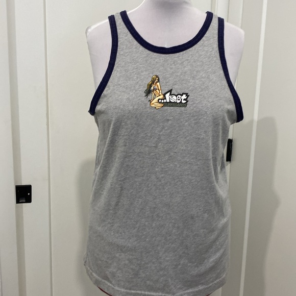 Vintage 90’s Lost Surfboards Retro Tank Top | Size Large - Picture 5 of 8